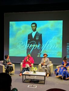 Monica L. Miller, Jonathan McCrory, Lana Turner, and Dandy Wellington at the Met Gala Preview