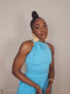 Underdressed-For-An-Anniversary-Party-Turned-Surprise-Wedding-Blue-Romper-Befitting-Style